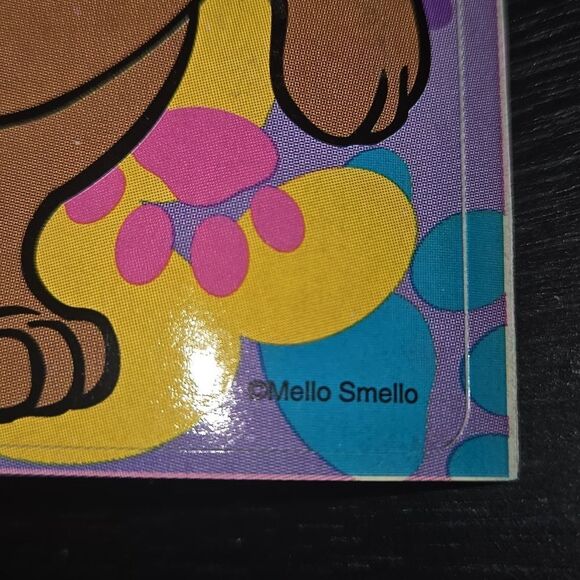 Mello Smello sticker stash pink brown collectible vintage 1 sticker as is wrinkl - Picture 2 of 14